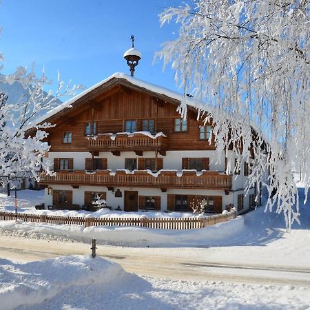 Kleintoedlinggut Villa Leogang Exterior photo